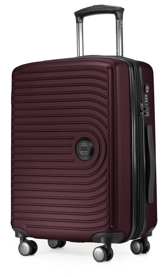 Hauptstadtkoffer Handgepäckkoffer Mitte, 4 Rollen, Handgepäck erweiterbar max. 55 L, TSA von Hauptstadtkoffer