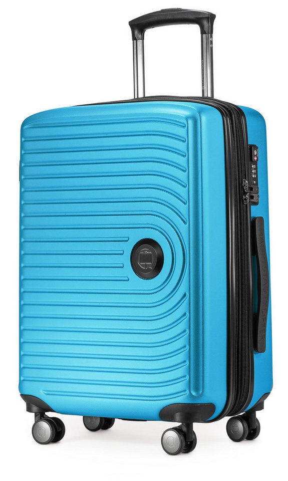 Hauptstadtkoffer Handgepäckkoffer Mitte, 4 Rollen, Handgepäck erweiterbar max. 55 L, TSA von Hauptstadtkoffer