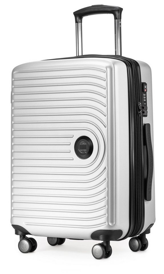 Hauptstadtkoffer Handgepäckkoffer Mitte, 4 Rollen, Handgepäck erweiterbar max. 55 L, TSA von Hauptstadtkoffer