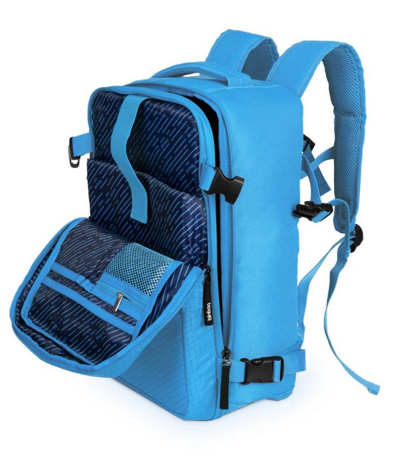 Hauptstadtkoffer Handgepäckkoffer blnbag M6, Laptop-Fach gepolstert, Secret Pocket, Brustgurt von Hauptstadtkoffer