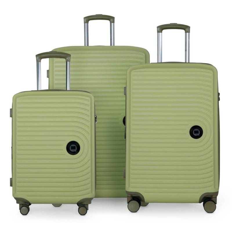Hauptstadtkoffer Hartschalen-Trolley Mitte, 4 Rollen, Koffer-Set 3 Trolley Hartschale TSA (S,M,L) von Hauptstadtkoffer