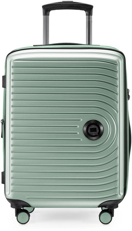 Hauptstadtkoffer Hartschalen-Trolley Mitte, verschiedene Größen und Farben, 4 Rollen, Hartschalen-Koffer Reisegepäck TSA Schloss Volumenerweiterung bei M/L von Hauptstadtkoffer