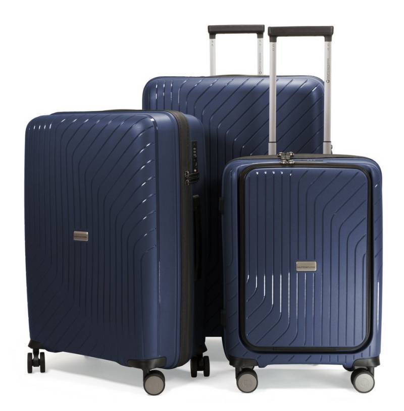 Hauptstadtkoffer Hartschalen-Trolley TXL, 4 Rollen, 3 leichte Hartschalen-Trolleys Laptop-Fach 4 Doppelrollen TSA von Hauptstadtkoffer