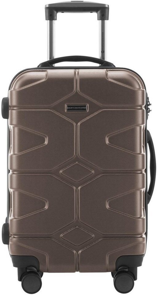 Hauptstadtkoffer Hartschalen-Trolley X-Kölln, 55 cm, 4 Rollen, Hartschalen-Koffer Handgepäck-Koffer Reisegepäck TSA Schloss von Hauptstadtkoffer