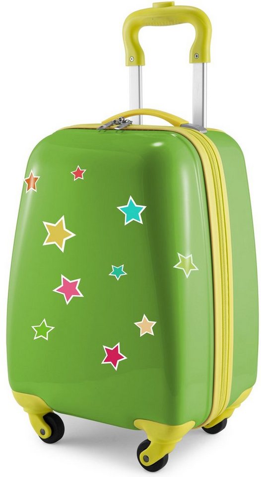 Hauptstadtkoffer Kinderkoffer For Kids, Sterne, 4 Rollen, Kinderreisegepäck Handgepäck-Koffer Kinder-Trolley von Hauptstadtkoffer