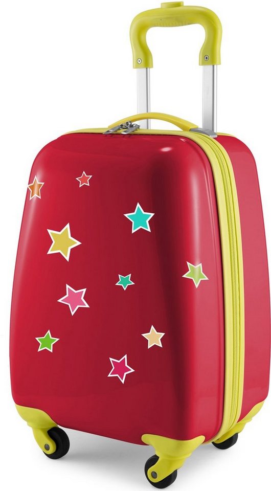 Hauptstadtkoffer Kinderkoffer For Kids, Sterne, 4 Rollen, Kinderreisegepäck Handgepäck-Koffer Kinder-Trolley von Hauptstadtkoffer