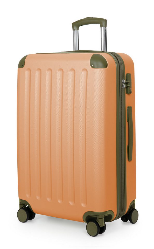 Hauptstadtkoffer Koffer Spree, 4 Rollen, Mittelgroßer Koffer Hartschale Trolley 65 cm, TSA, 74 L von Hauptstadtkoffer