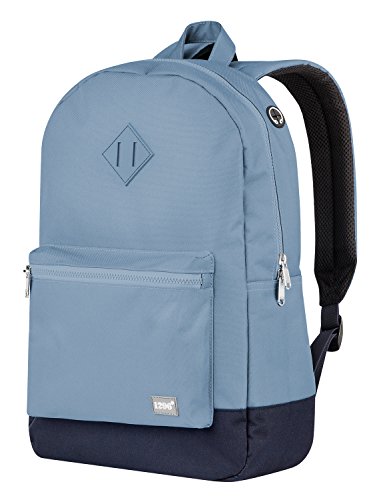 Hauptstadtkoffer – Leichter Rucksack mit Steckfach für Notebook, robuster Daypack wasserabweisend, Tagesrucksack für Damen und Herren, 19 Liter - Blau/Dunkelblau von Hauptstadtkoffer