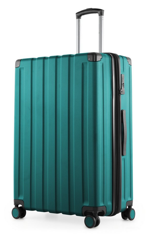 Hauptstadtkoffer Trolley Q-Damm, 4 Rollen, Großer Hartschalen-Koffer TSA 111L von Hauptstadtkoffer