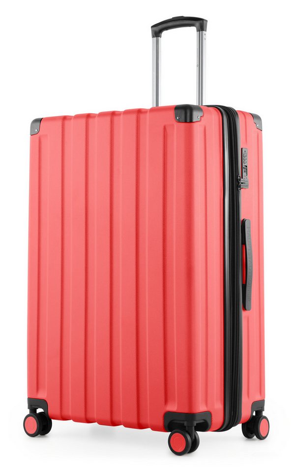 Hauptstadtkoffer Trolley Q-Damm, 4 Rollen, Großer Hartschalen-Koffer TSA 111L von Hauptstadtkoffer