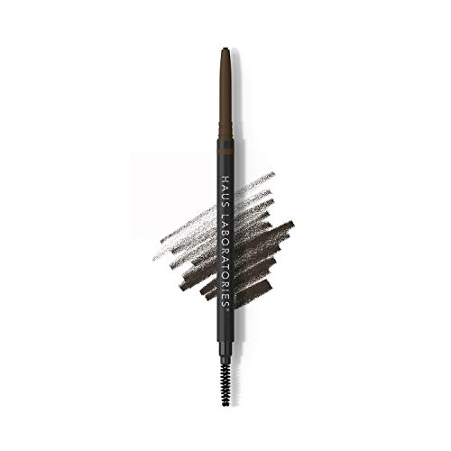 HAUS LABORATORIES By Lady Gaga: THE EDGE PRECISION BROW PENCIL | Mikro-Augenbrauenstift zum Definieren haardünner Striche, 24 Stunden Halt, in Schwarz, Braun und mehr | .002 Oz. von Haus Laboratories