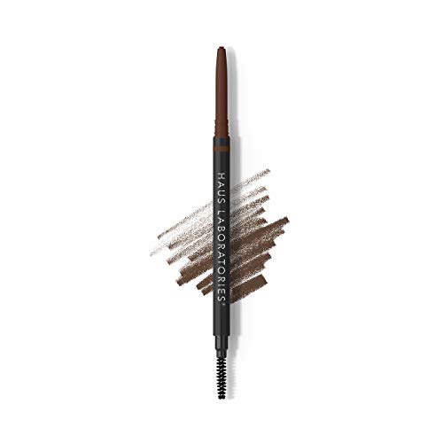 HAUS LABORATORIES By Lady Gaga: THE EDGE PRECISION BROW PENCIL | Mikro-Augenbrauenstift zum Definieren haardünner Striche, 24 Stunden Halt, in Schwarz, Braun und mehr | .002 Oz. von Haus Laboratories