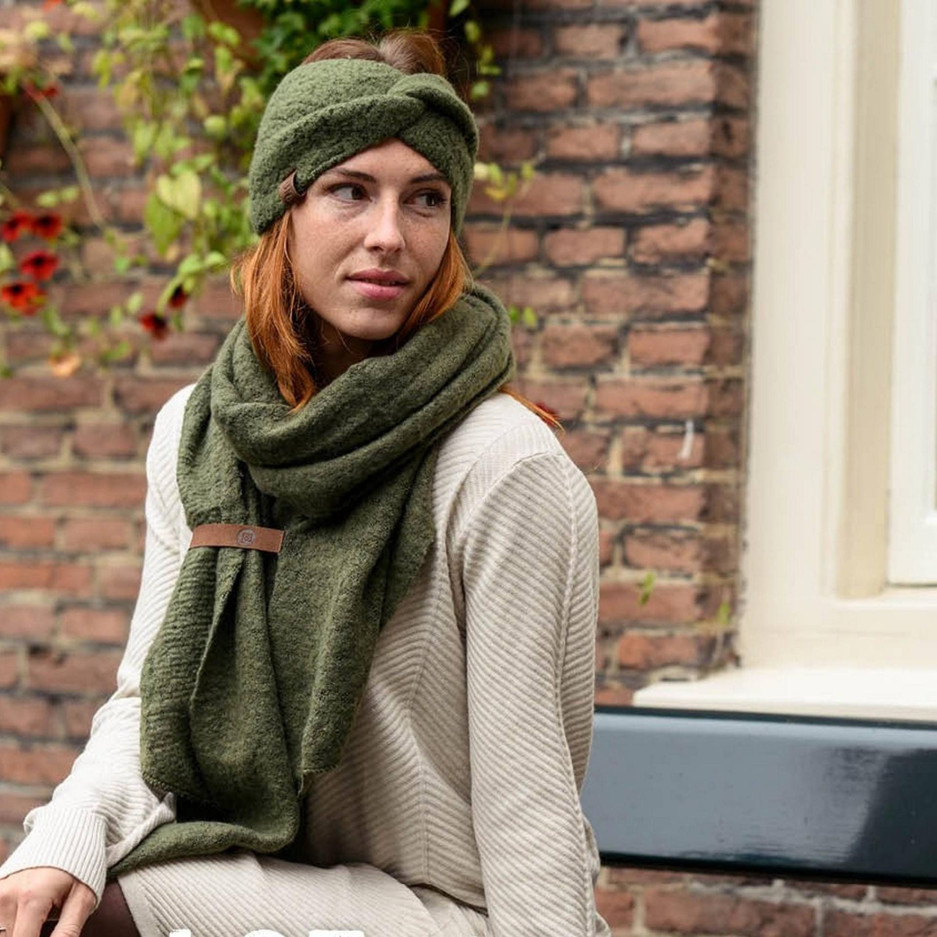 Softer Warmer Fleece Schal Fem 50 X 200 cm Khaki Grün Softer Warmer Fleece Schal Fem 50 X 200 cm Khaki Grün von HausNr22Shop