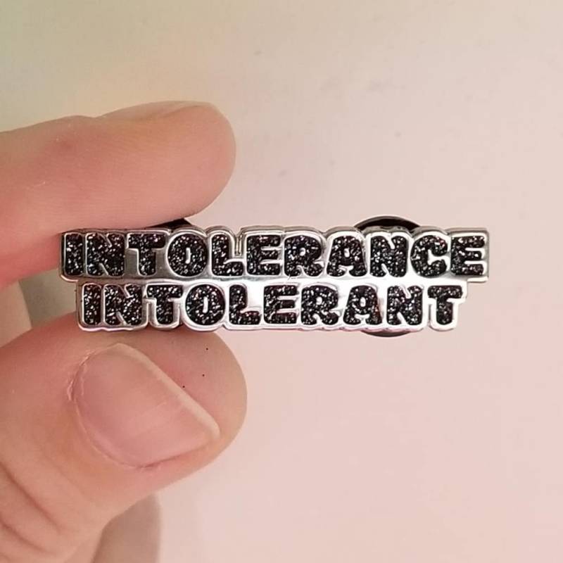 Intolerant Emaille Pin Benfitting Envision Freedom Fund Intolerant Emaille Pin Benfitting Envision Freedom Fund von HausOfNope
