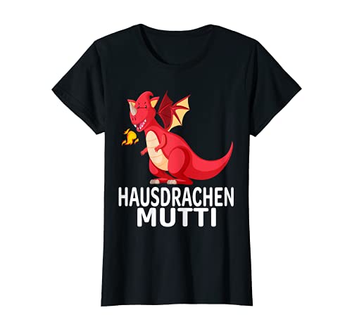 Damen Hausdrachen Mutti Hausdrache Drache T-Shirt Damen Hausdrachen Mutti Hausdrache Drache T-Shirt von Hausdrachen Tee Shirt Hausdrache Drache Outfits --