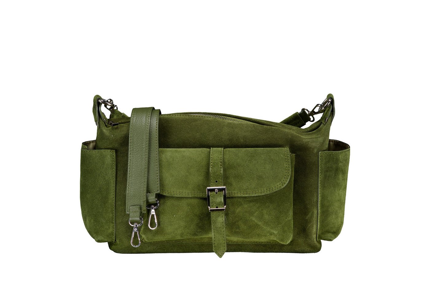 Hausfelder Manufaktur Beuteltasche Velours Utility Bag von Hausfelder Manufaktur