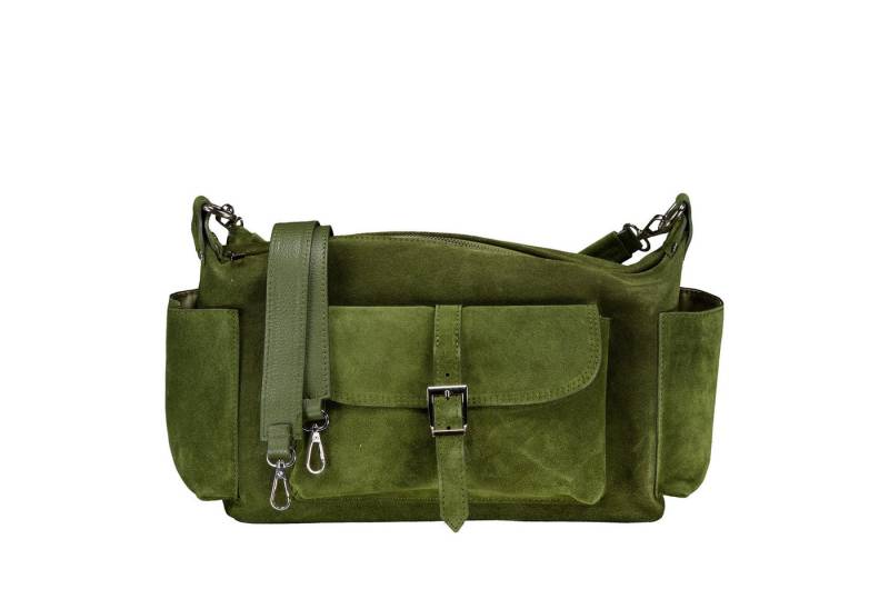 Hausfelder Manufaktur Beuteltasche Velours Utility Bag von Hausfelder Manufaktur