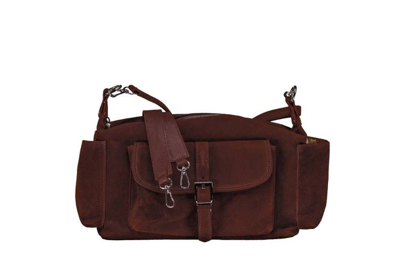 Hausfelder Manufaktur Beuteltasche Velours Utility Bag von Hausfelder Manufaktur