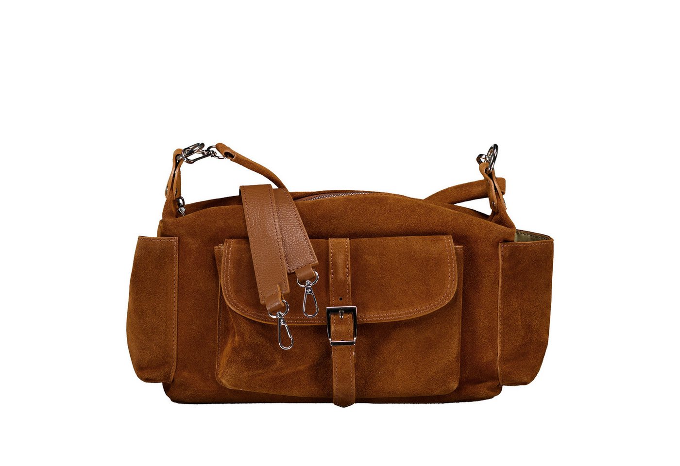 Hausfelder Manufaktur Beuteltasche Velours Utility Bag von Hausfelder Manufaktur