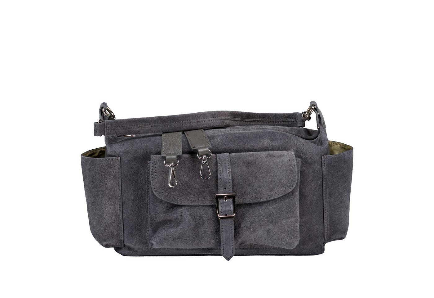 Hausfelder Manufaktur Beuteltasche Velours Utility Bag von Hausfelder Manufaktur