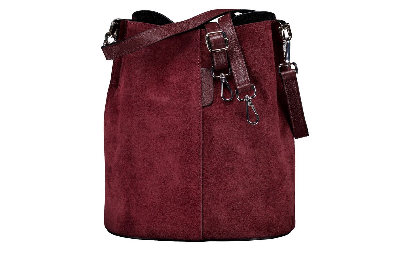 Hausfelder Manufaktur Beuteltasche Velours von Hausfelder Manufaktur