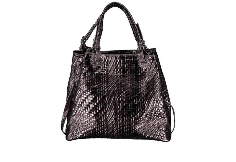 Hausfelder Manufaktur Handtasche Flechtprägung von Hausfelder Manufaktur