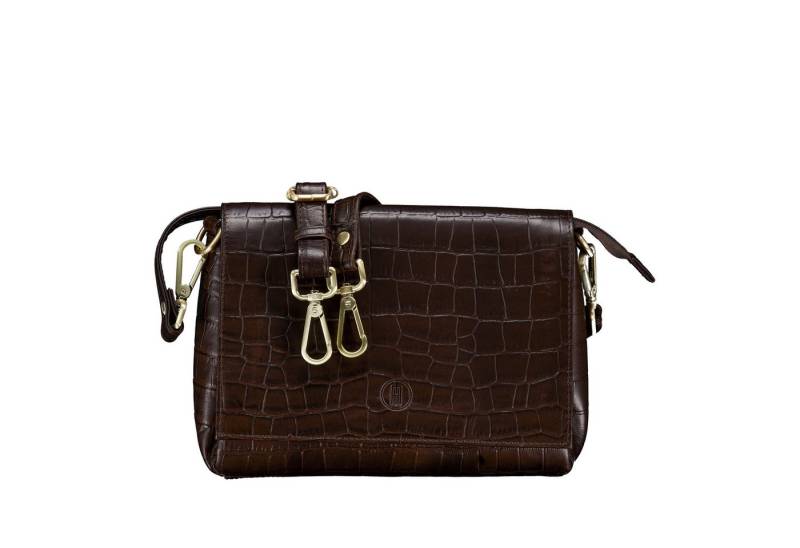 Hausfelder Manufaktur Umhängetasche Kroko von Hausfelder Manufaktur