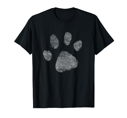 Hunde T-Shirt für Frauen, Männer und Kinder - Hundepfote Hunde T-Shirt für Frauen, Männer und Kinder - Hundepfote von Haustier-T-Shirts für Frauen, Männer und Kinder
