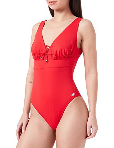 HAUTE PRESSION Damen T8000 CO10 Badeanzug, Rouge Fonce, von Haute Pression