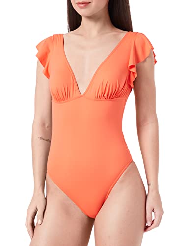 HAUTE PRESSION Damen T8003 CO6 Badeanzug, Corail orange, von Haute Pression