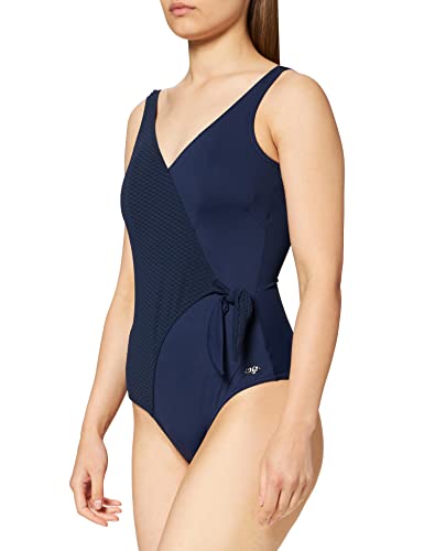 Haute Pression Damen 1p Grande Relief Badeanzug, Bleu, 48 von Haute Pression