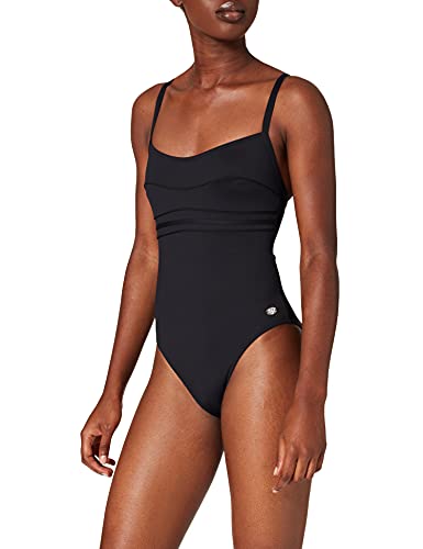 Haute Pression Damen D1001 Badeanzug, Schwarz (schwarz), 36 von Haute Pression