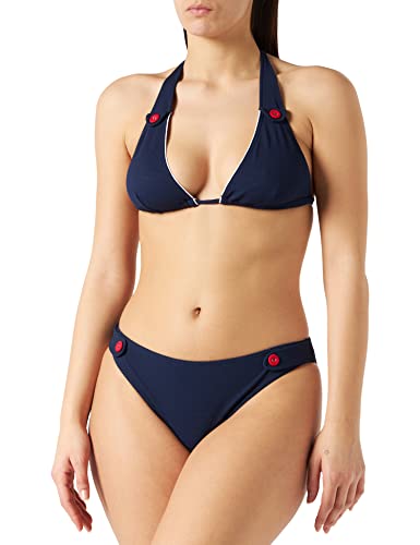 Haute Pression Damen R3051 Bikini-Set, Marineblau, 40 von Haute Pression