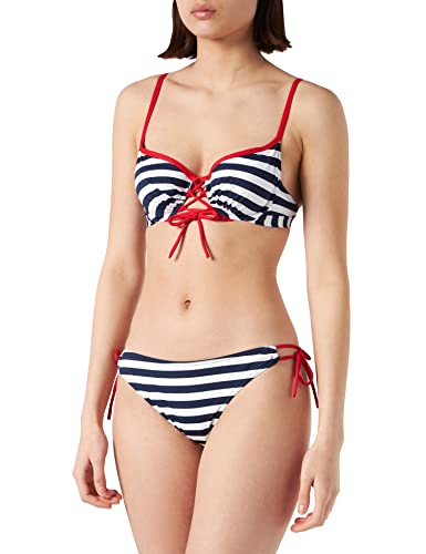 HAUTE PRESSION Damen R8054C Bikini-Set, MARIN, 38 von Haute Pression