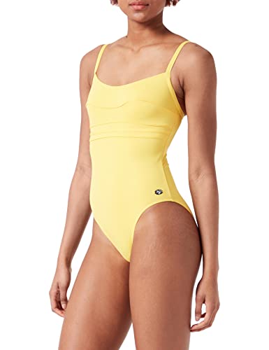 HAUTE PRESSION Damen T1001 CO9 Badeanzug, Jaune, 36 von Haute Pression