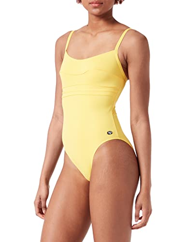 HAUTE PRESSION Damen T1001 CO9 Badeanzug, Jaune, 44 von Haute Pression