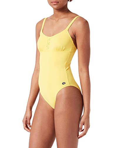 HAUTE PRESSION Damen T8002 CO9 Badeanzug, Jaune, 44 Plus von Haute Pression