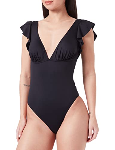 HAUTE PRESSION Damen T8003 CO1 Badeanzug, Noir, 42 Größen von Haute Pression