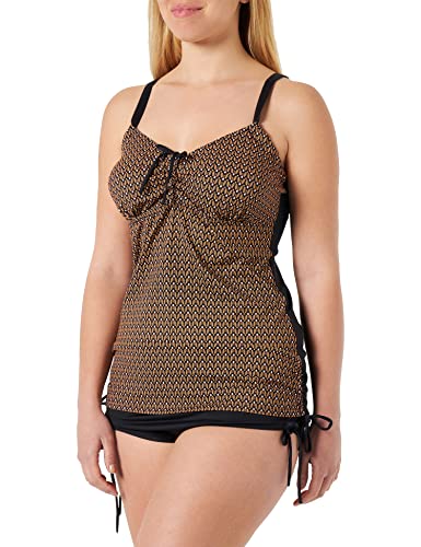 HAUTE PRESSION Damen T8039 CO1 Tankini-Badeanzug, Multicolore, von Haute Pression