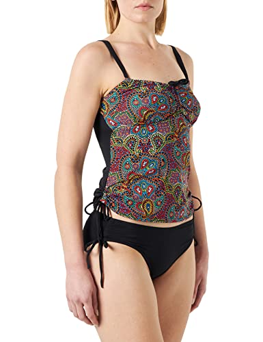 Haute Pression Damen T8085 CO1 Tankini-Badeanzug, Multicolore, von Haute Pression