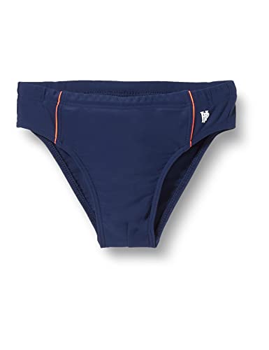 Haute pression Jungen 519 Schwimm-Slips, Marineblau/Rot, 10 Jahre von Haute Pression