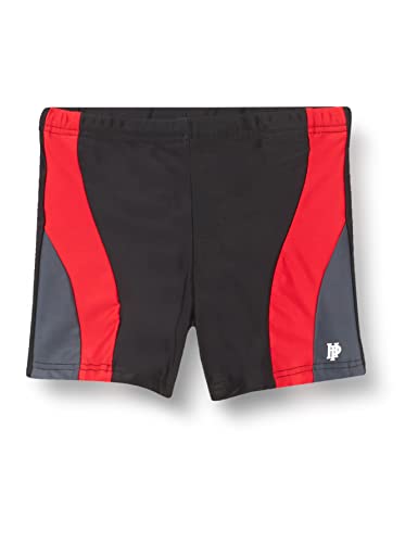 Haute Pression Jungen B15 Schwimmwindel, Schwarz/Grau/Rot, 10 Jahre von Haute Pression