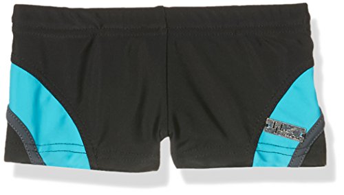 Haute pression Jungen B20 Badeshorts, Schwarz (Noir/Gris/Bleu C01), 8 Jahre von Haute Pression