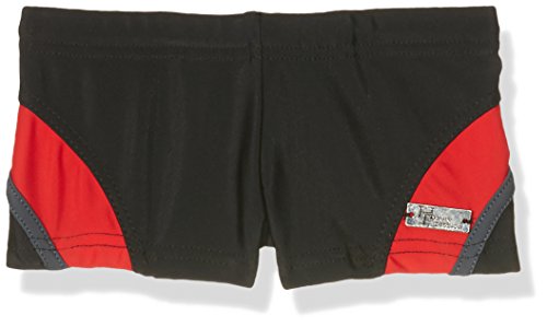 Haute pression Jungen B20 Badeshorts, Schwarz (Noir/Gris/Rouge C02), 14 Jahre von Haute Pression