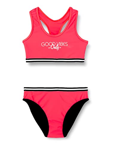 Haute Pression Mädchen Diamant CO1 Bikini-Set, Rouge, von Haute Pression