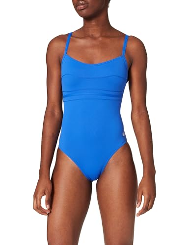 Haute pression A1001 - Maillot de bain une pièce - Uni - Femme - Bleu,FR: 36 (Taille faricant: 36) von Haute Pression