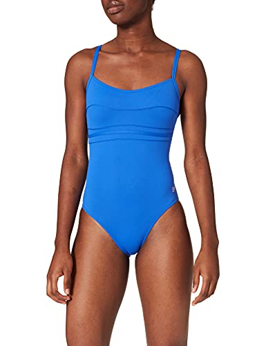 Haute pression A1001 - Maillot de bain une pièce - Uni - Femme - Bleu,FR: 40 (Taille faricant: 40) von Haute Pression