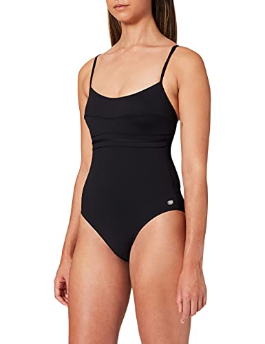 Haute pression A1001 - Maillot de bain une pièce - Uni - Femme - Noir,FR: 36 (Taille faricant: 36) von Haute Pression