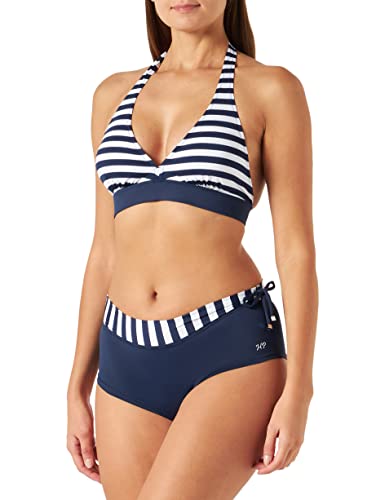Haute pression A2021/3021, Maillot de bain 2 pièce Femme, Bleu (Rayé Marine), 46 (Taille Fabricant: 46B) von Haute Pression