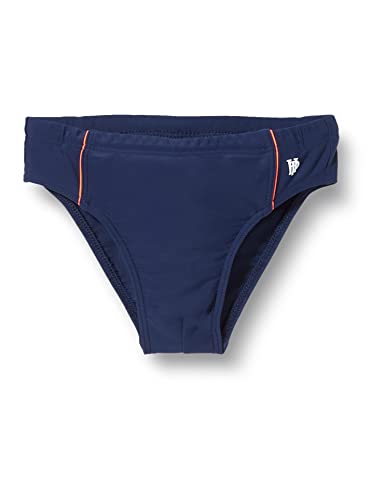 Haute pression Jungen 519 Schwimm-Slips, Marineblau/Rot, 8 Jahre von Haute Pression
